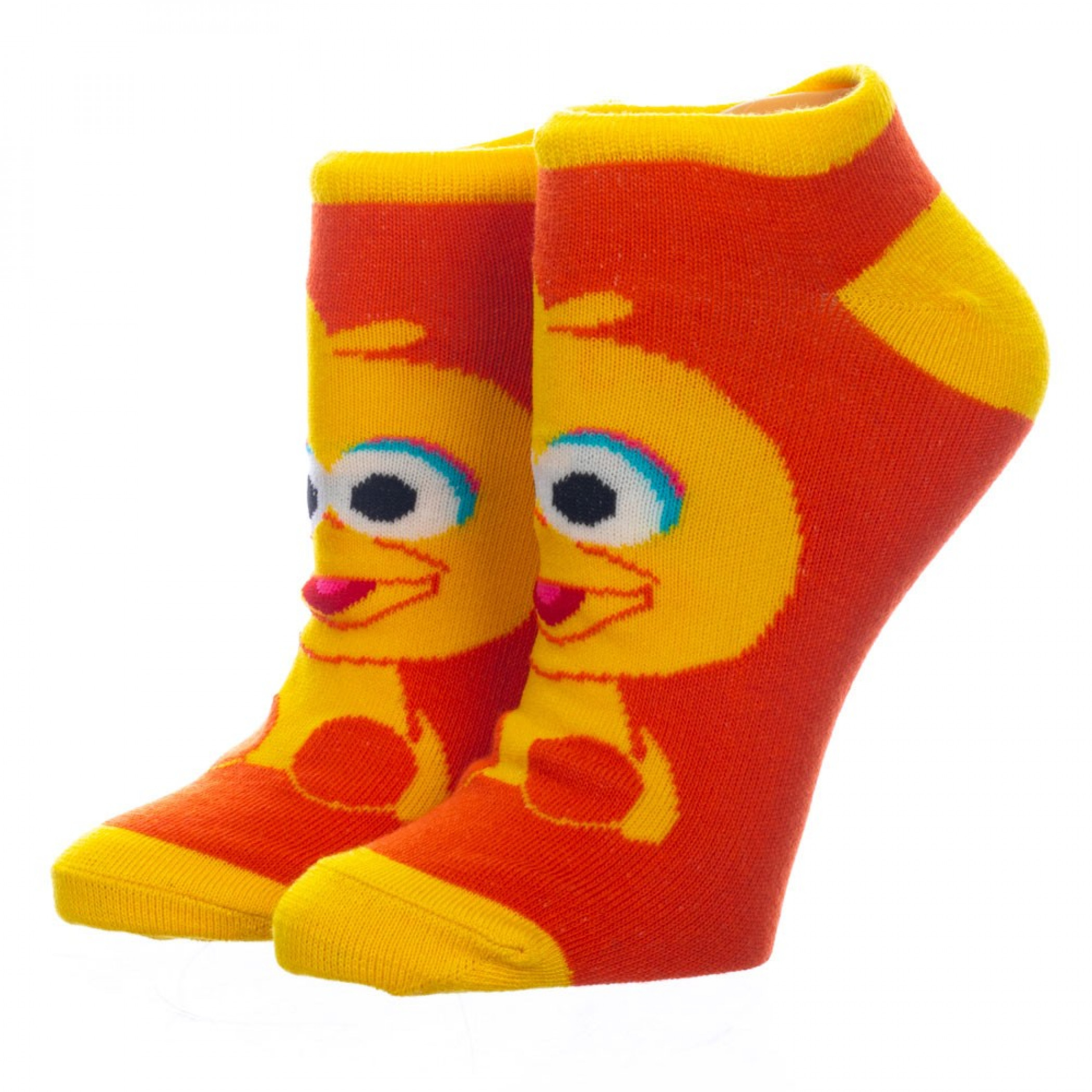 Sesame Street Chibi Characters 5-Pair Pack of Women's Ankle Socks